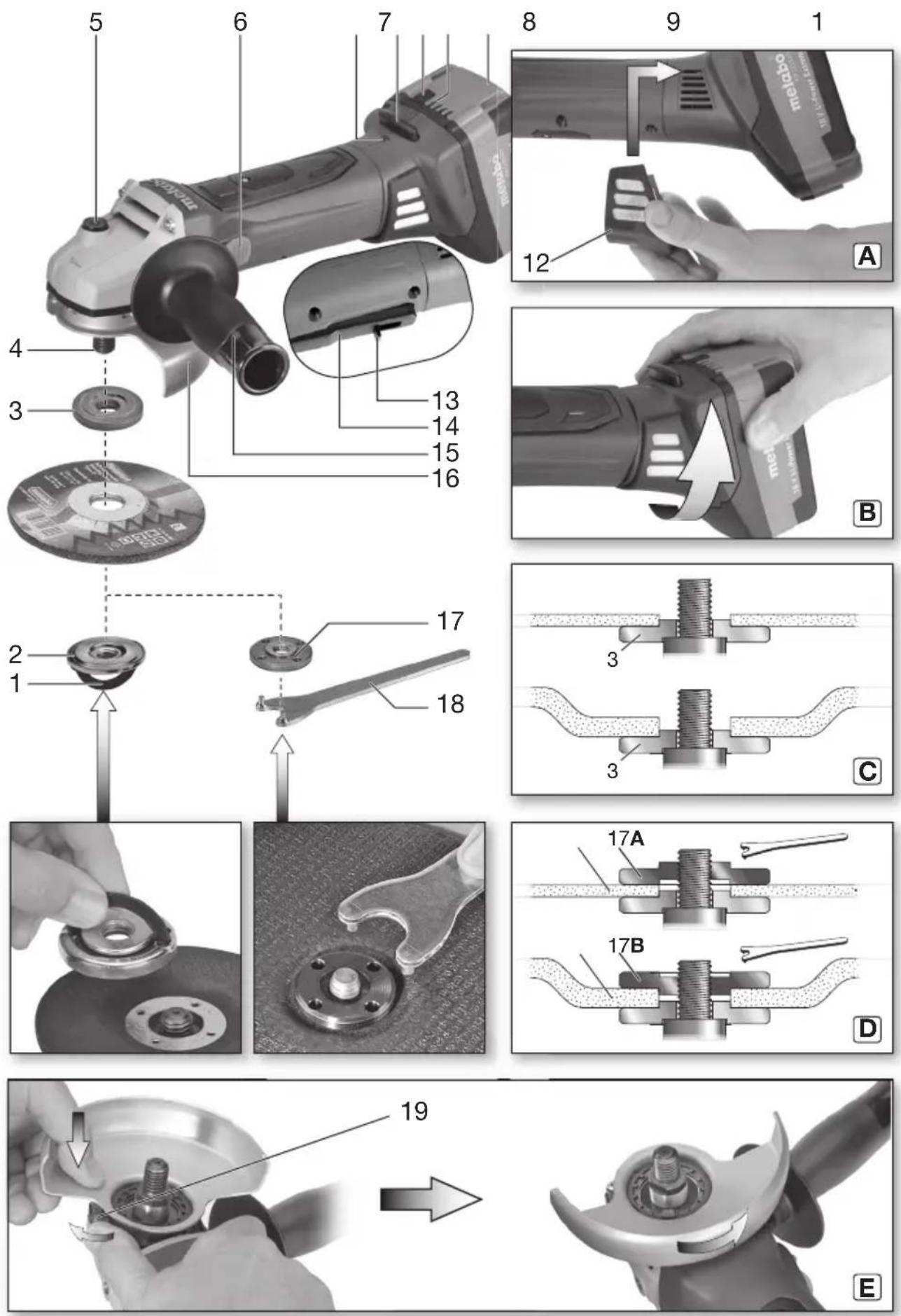 METABO WPB 18 LTX BL 125 Quick IK - 1