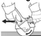 METABO WPB 18 LTX BL 125 Quick IK - Skæring: - 1