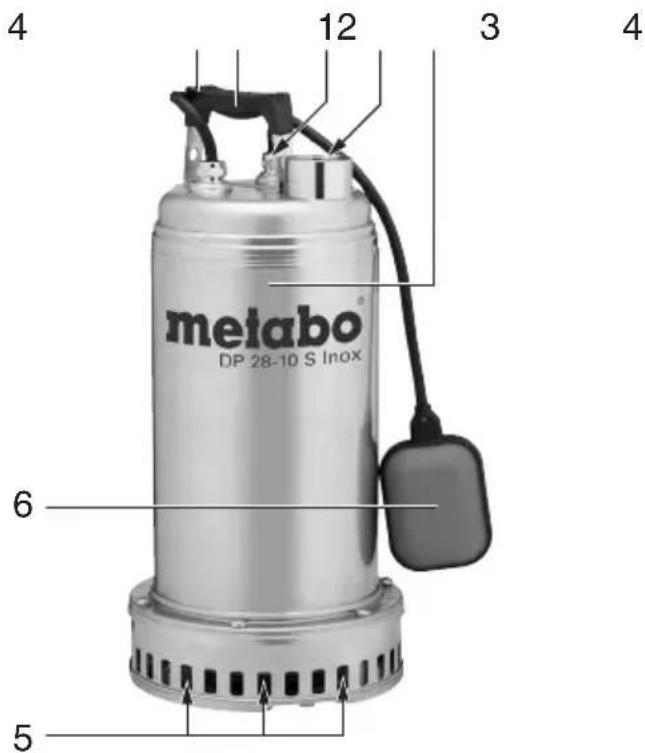 METABO DP 2810 S Inox - 4