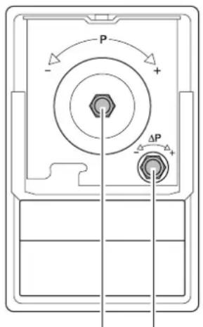 METABO HWW 550050 M - Anschlussklemmen im Druckschalter. Nur Fachkräfte dürfen den Druckschalter öffnen und einstellen. - 2