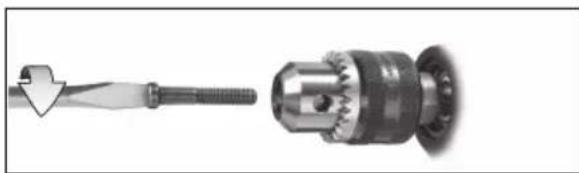METABO SBE 561 - Portabrocas de corona dentada - 1