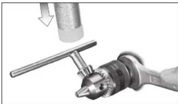 METABO SBE 561 - Geared chuck - 2