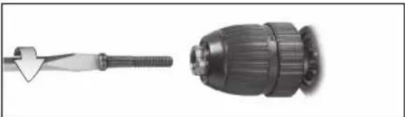 METABO SBE 561 - Mandrin autoserrant Futuro Plus - 1