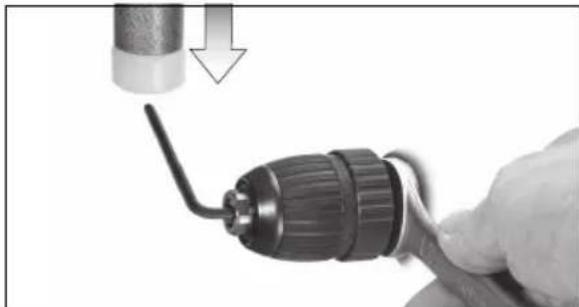 METABO SBE 561 - Futuro Plus keyless chuck - 2