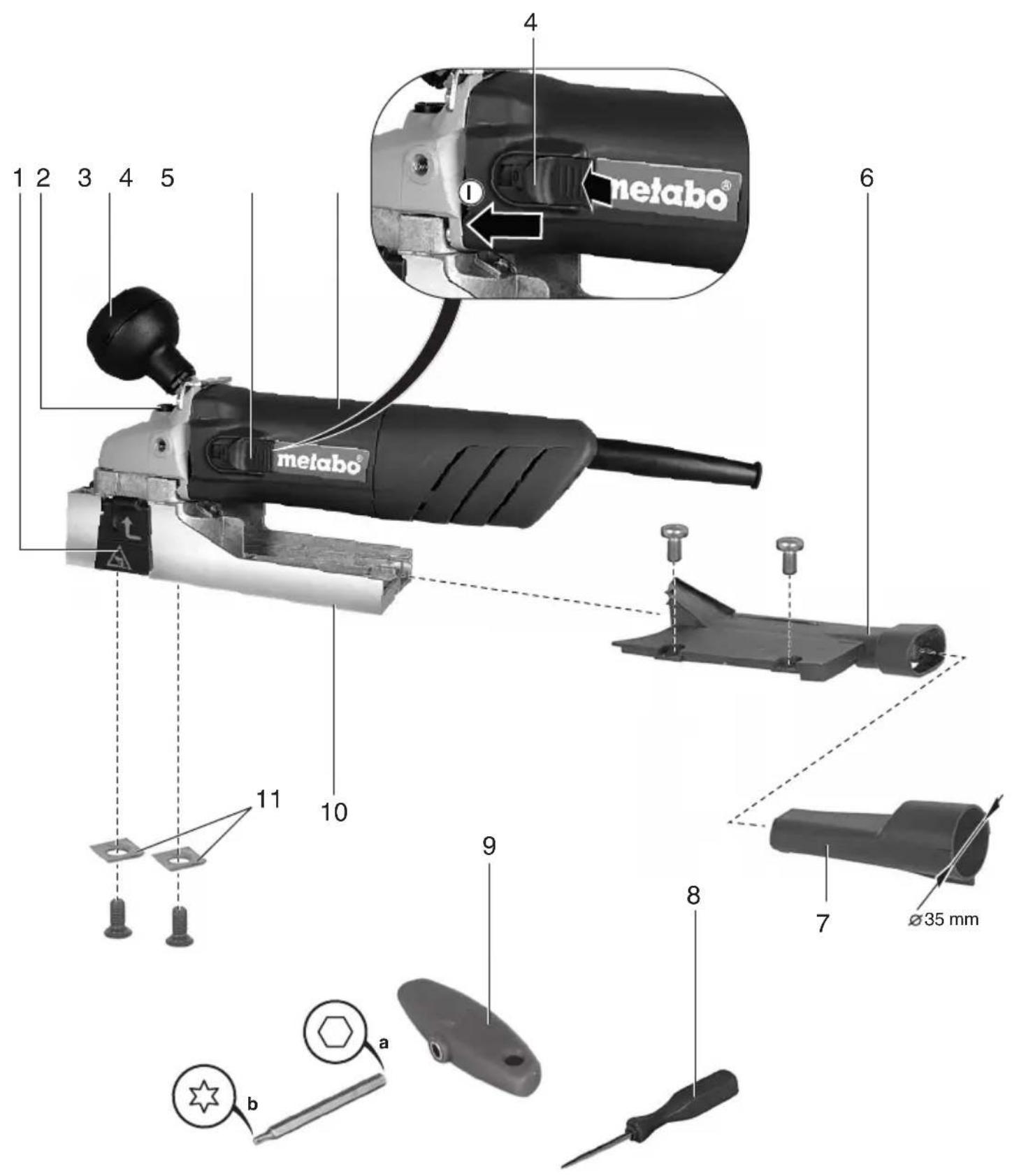 METABO LF 724 S - 1