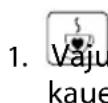 MELITTA Purista series 300 - Lemmikkohvi programmeerimine - 1