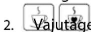 MELITTA Purista series 300 - Kohvijoogi valmistamine - 1