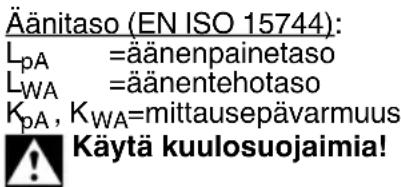 METABO DSX 150 - Päästöarvot - 1