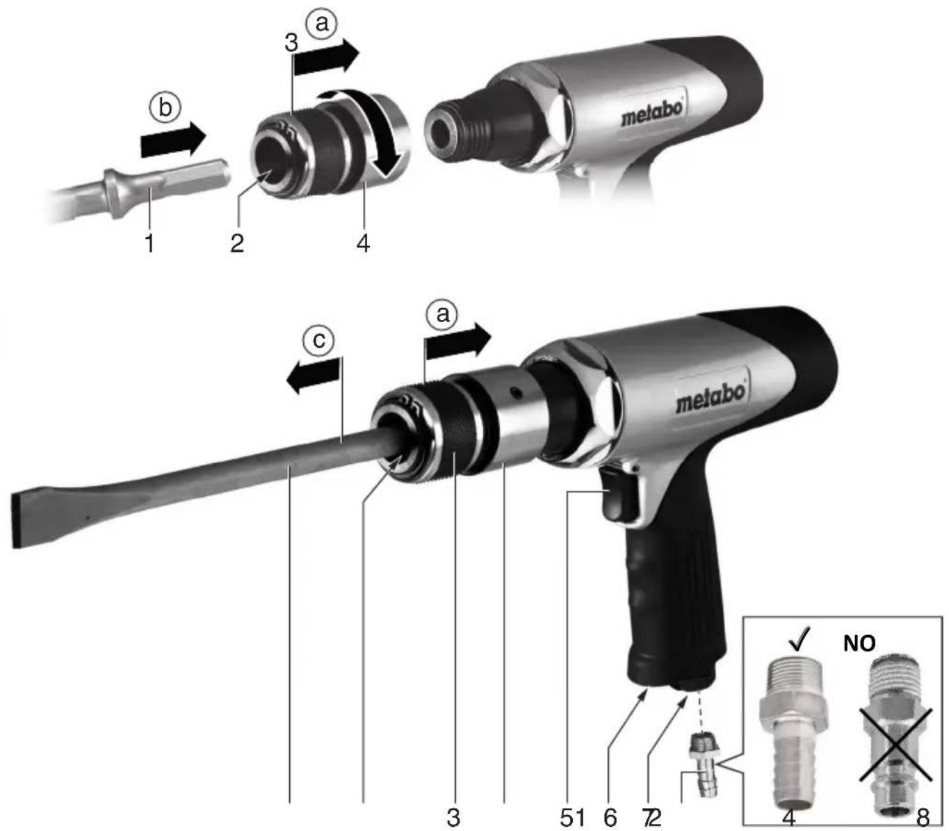 METABO DMH 290 Set - 1