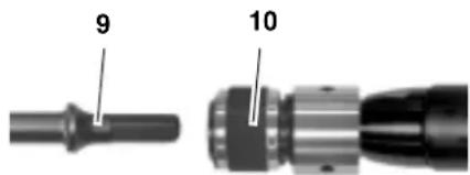 METABO MHS 5000 SET - Symboler på apparatet - 4