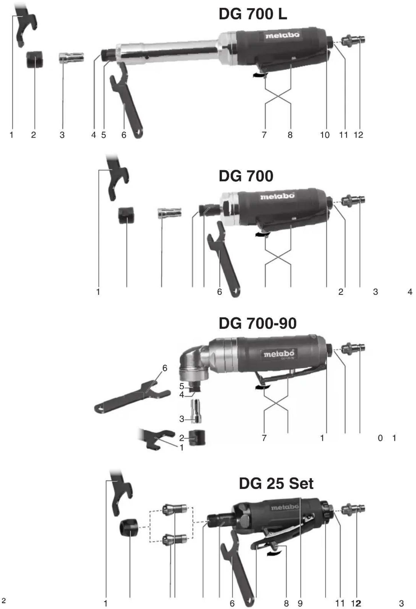 METABO DG 70090 - 1