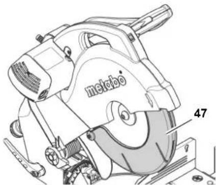 METABO KS 305 Plus - Nihajna zaščitna havba (47) - 1