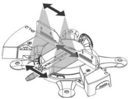 METABO KS 305 Plus - Ajustement du laser de découpe - 4