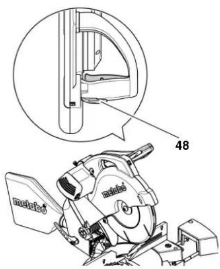 METABO KS 305 Plus - Leva di sicurezza (48) - 1