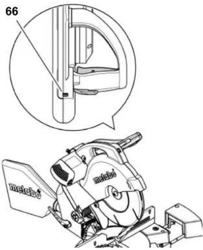 METABO KS 305 Plus - Utilisation du laser de découpe - 1