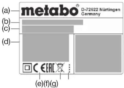 METABO KGT 305 M - arbeidsstykker eller deler av arbeidsstykker! - 4