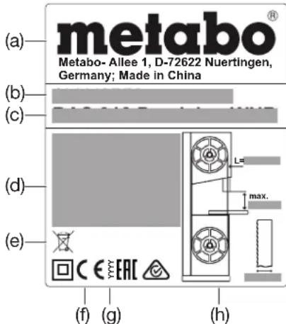 METABO BAS 318 Precision - Ігнорування наступних попереджень може призвести до отримання важних травм або матеріальних збитків. - 13