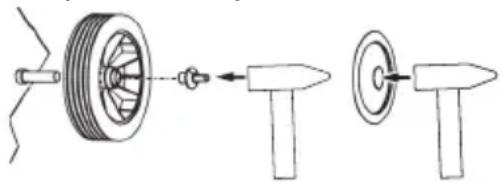 METABO ASR 2025 - Satt på hjul (om det behövs) - 1