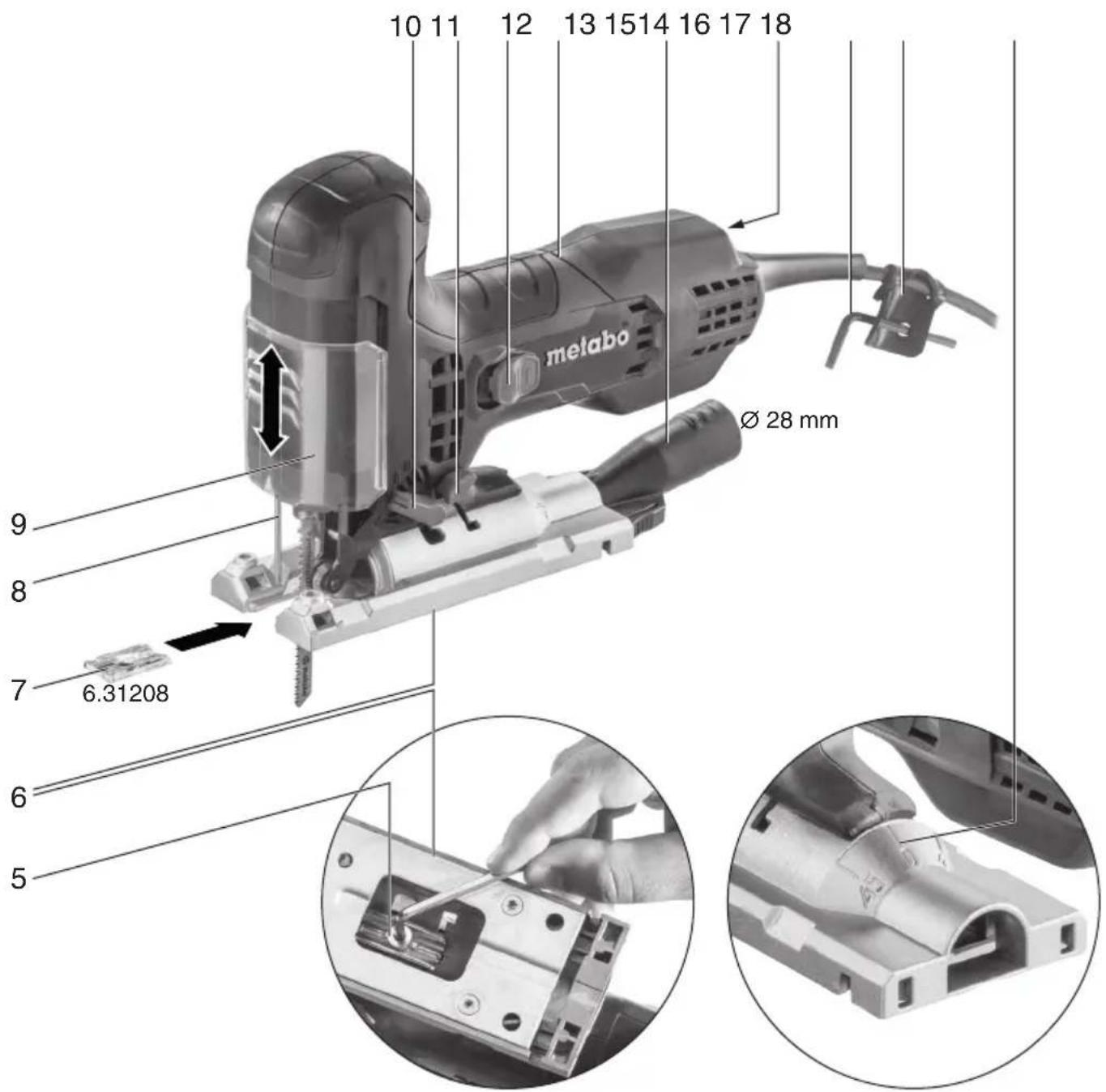 METABO STE 95 Quick - 1