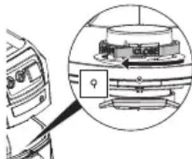 METABO ASR 3618 BL 25 M SC - A pamut szűrőtasak behelyezése - 1