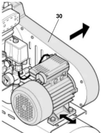 METABO MEGA 350 W - Kondensvattnet innehaller olja och maste dafor avfallshanteras miljovanligt. - 1