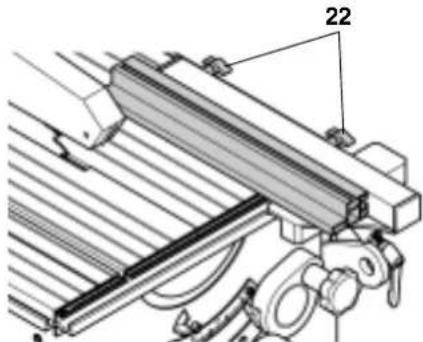 METABO PK 200 - Tope parallelo - 2