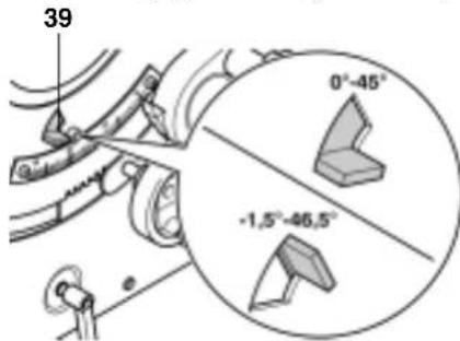 METABO PK 200 - Regolazione della corsa della battuta - 1