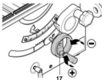 METABO PK 200 - Manovella per la regolazione dell'altezza di taglio - 1