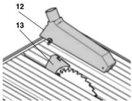 METABO PK 200 - Tapa protectora de la hoja de sierra - 1