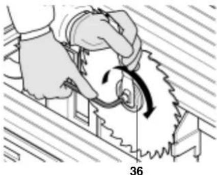 METABO PK 200 - Sostituzione della lama - 4