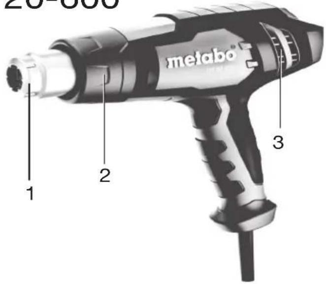 METABO HG 16500 - 4