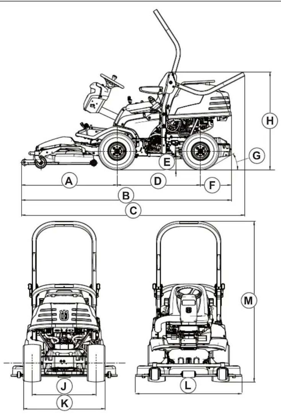 HUSQVARNA P 524EFI - Technische Angaben - 2