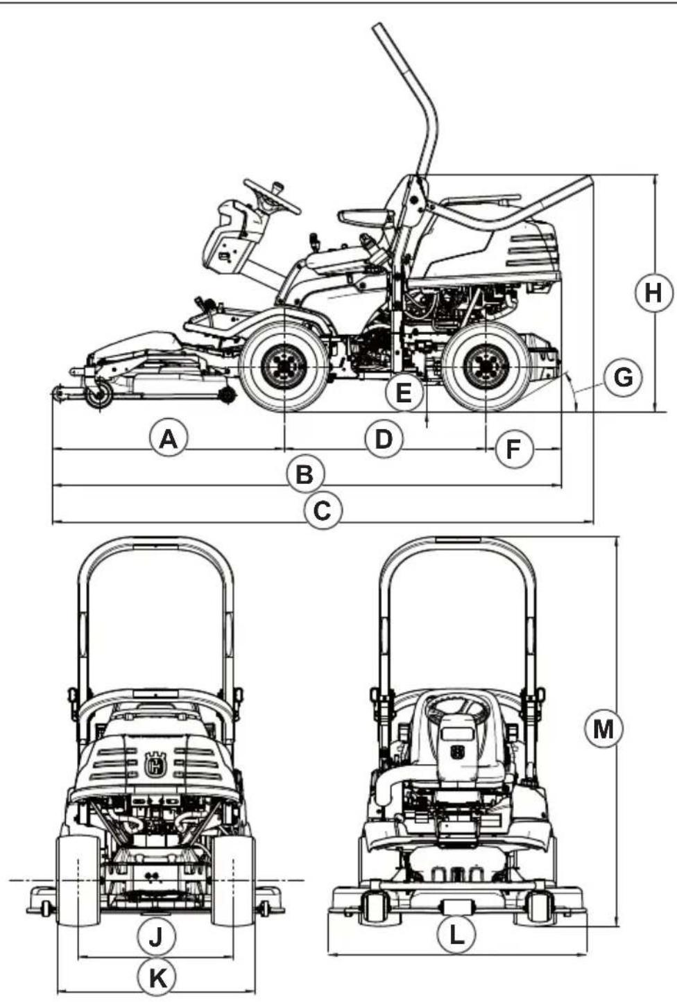 HUSQVARNA P 524EFI - Technische gegevens - 2
