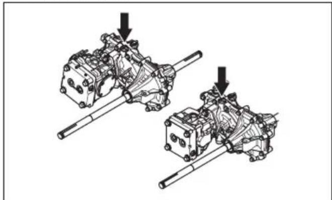 HUSQVARNA P 524EFI - So prüfen Sie den Hydraulikölstand - 1