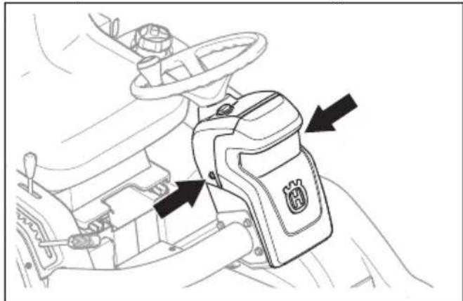 HUSQVARNA P 524EFI - So ersetzen Sie eine zerbrochene Glühlampe - 1