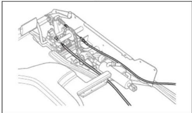 HUSQVARNA P 524EFI - So schmieren Sie das Pedalsystem - 2