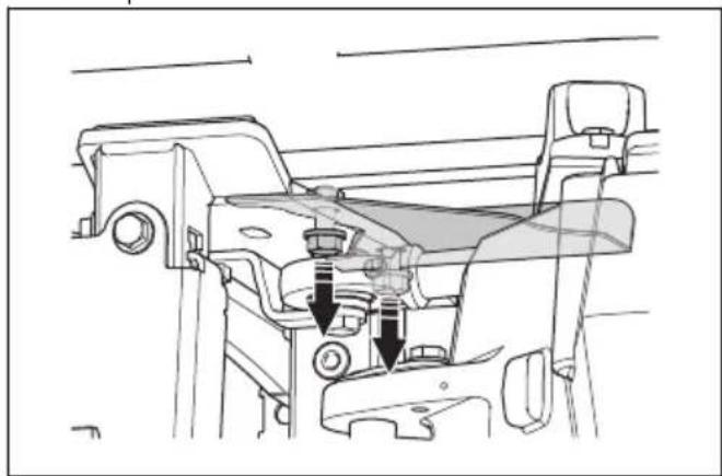 HUSQVARNA P 524EFI - De aandrijfriem van het maaidek vervangen - 6