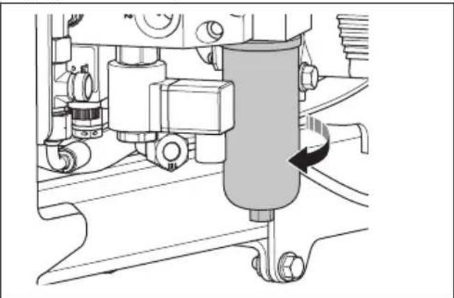 HUSQVARNA P 535HX - So ersetzen Sie den Hydraulikölfilter - 1