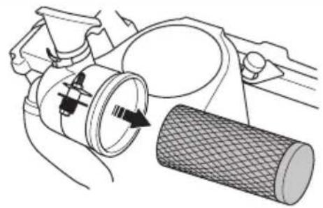 HUSQVARNA P 535HX - So reinigen Sie den Luftfilter und tauschenihn aus - 3