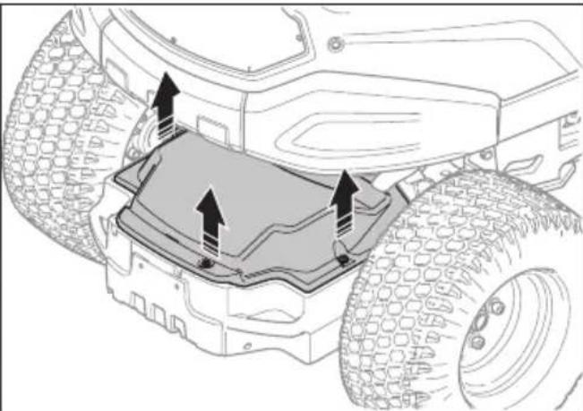 HUSQVARNA P 535HX - So entfern Sie die Getriebeabdeckung - 1