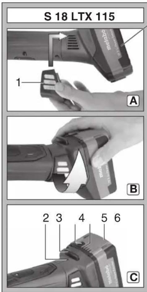 METABO SE 12115 - 3