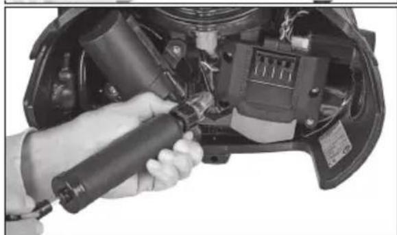 METABO RSG 18 LTX 15 - A motor jar, nincs nyomás - 2
