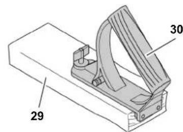 METABO BKS 450 Plus - Handle for push block - 1