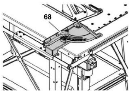 METABO BKS 450 Plus - Sciage avec bute transversale - 1