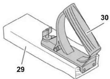 METABO BKS 400 Plus - Handle for push block - 1