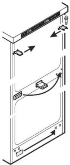 LIEBHERR LCv 4010 MediLine - Inversion du sens d'ouverture de la porte - 5