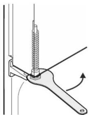 LIEBHERR LCv 4010 MediLine - Inversion du sens d'ouverture de la porte - 9