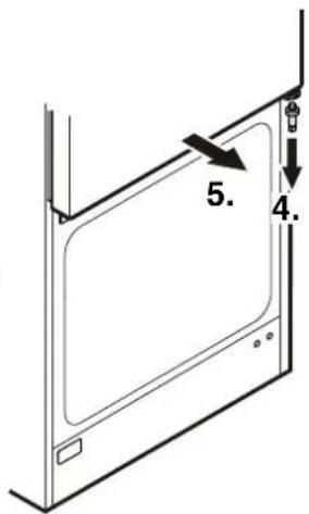 LIEBHERR LCv 4010 MediLine - Inversion du sens d'ouverture de la porte - 3