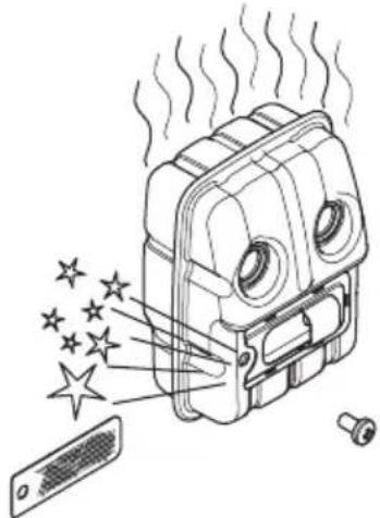 HUSQVARNA K 6500 - Muffler - 3