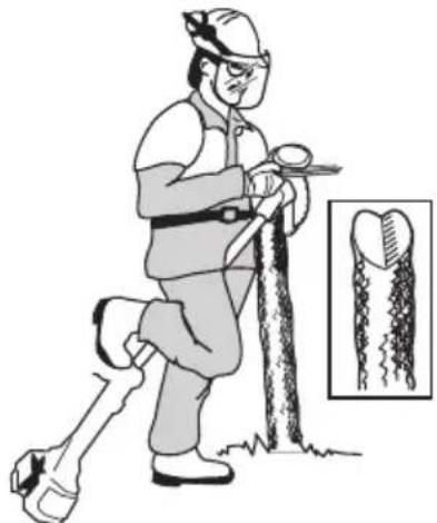 HUSQVARNA K 6500 - Sharpening the saw blade - 3